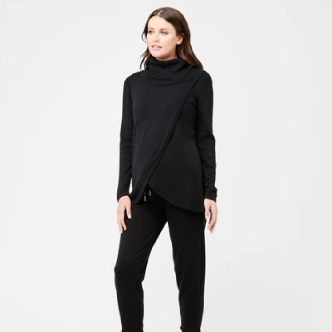 Black Maternity Sweaters