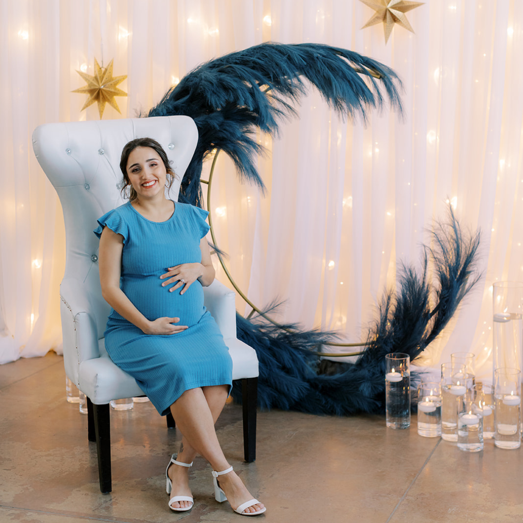 Blue Maternity Dresses