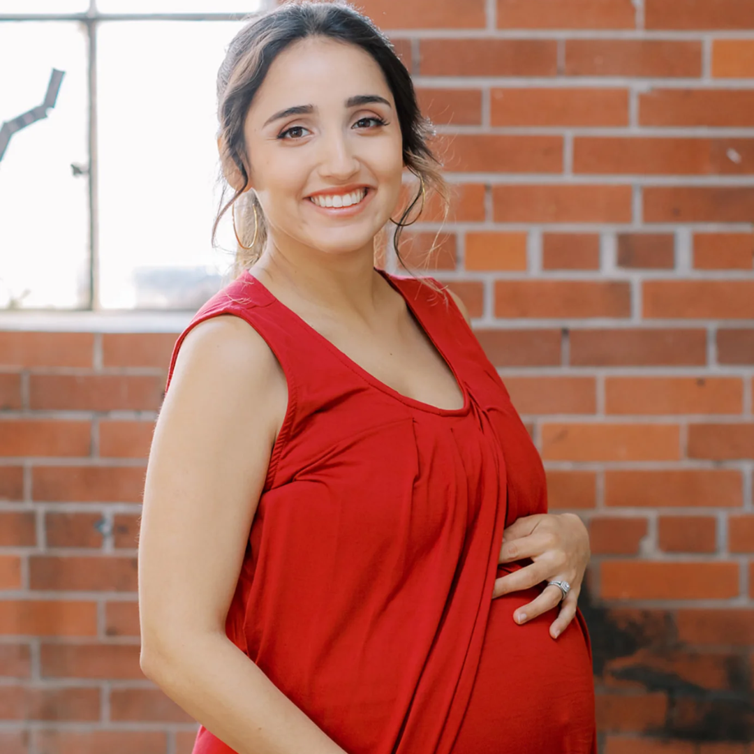 Red Maternity Tank Tops