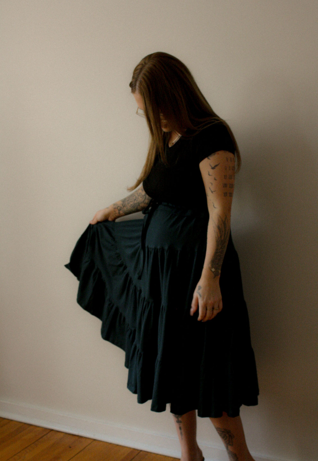 2 in 1 Maternity Dress Skirt