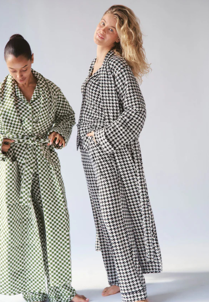 Luxurious Quilted Bamboo Robe by Bambi and Birdie