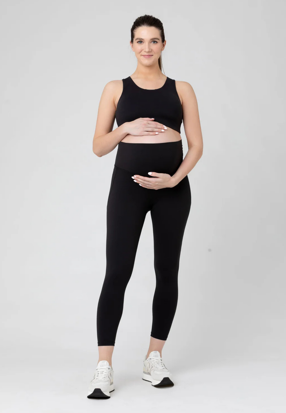 Tempo Crop Legging Black