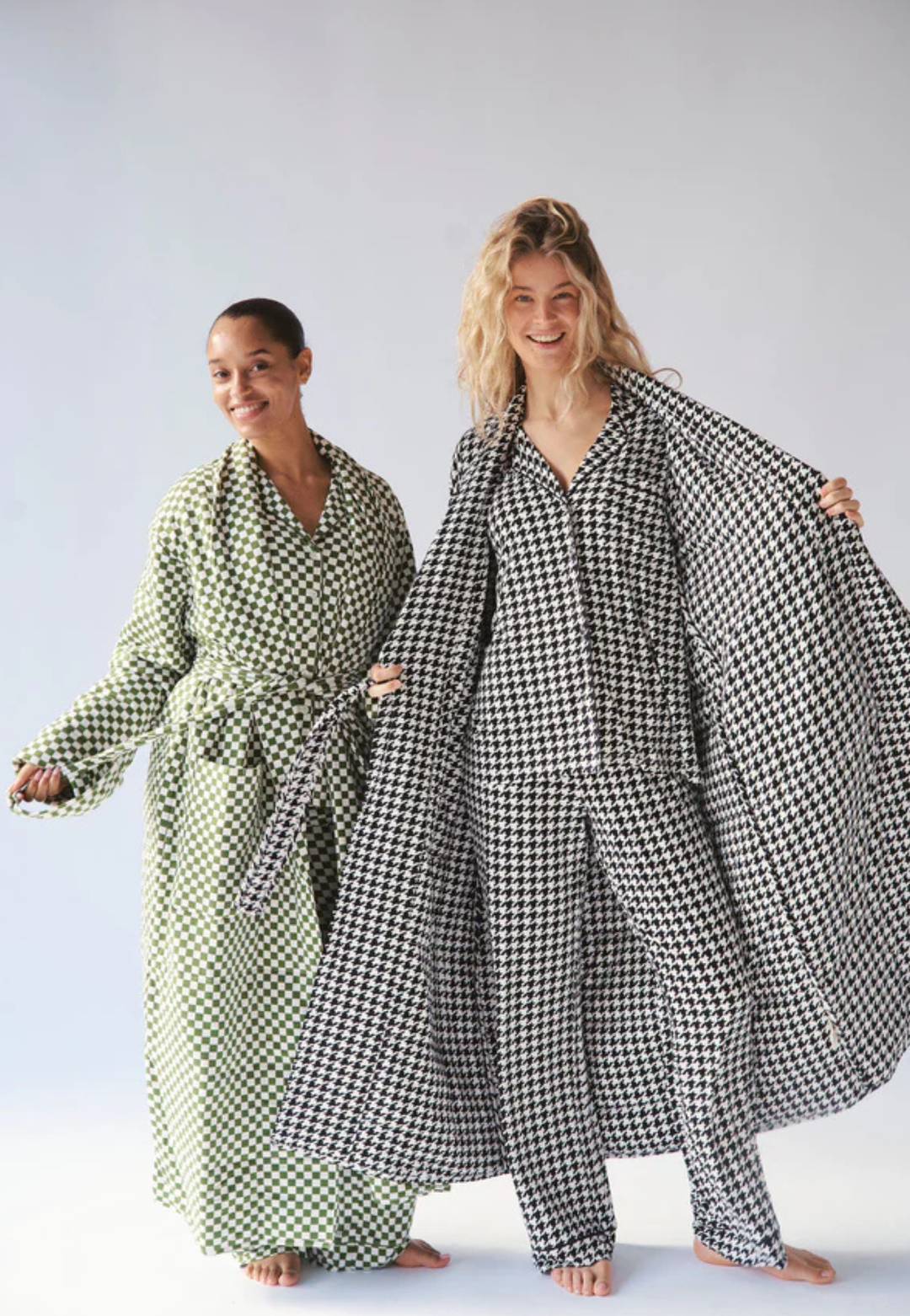 Luxurious Quilted Bamboo Robe by Bambi and Birdie