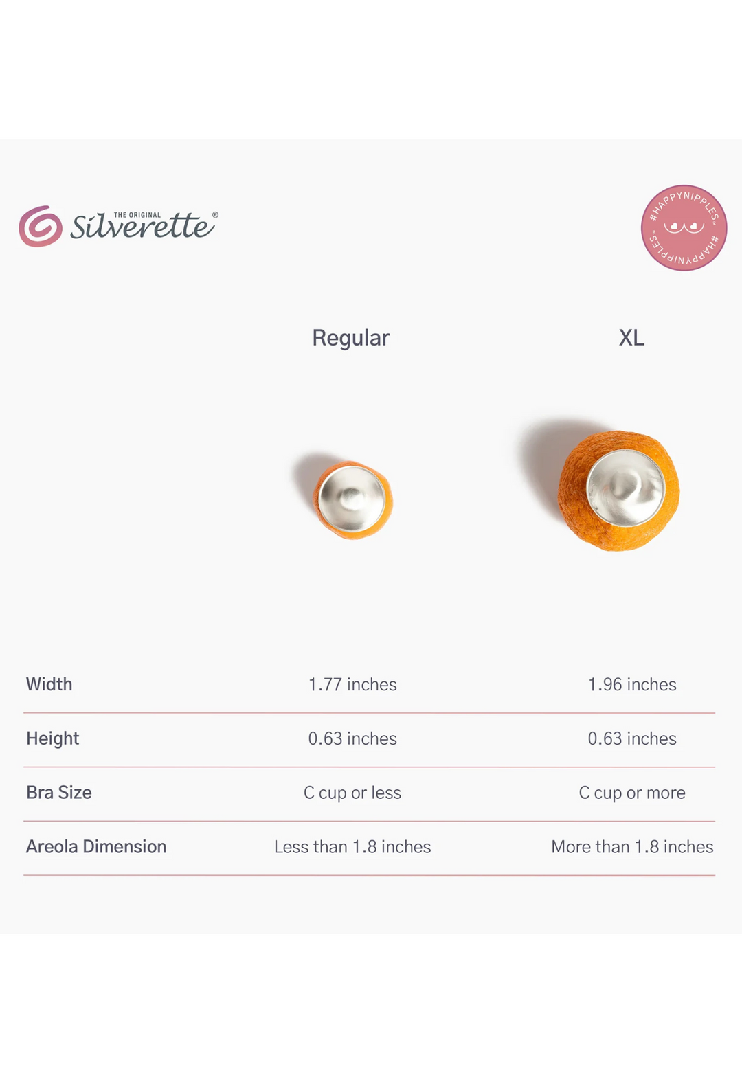 Silverette® Nursing Cups