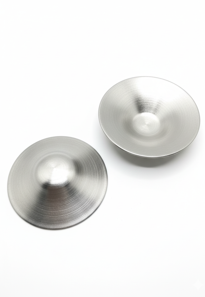 Silver Nursing Cups
