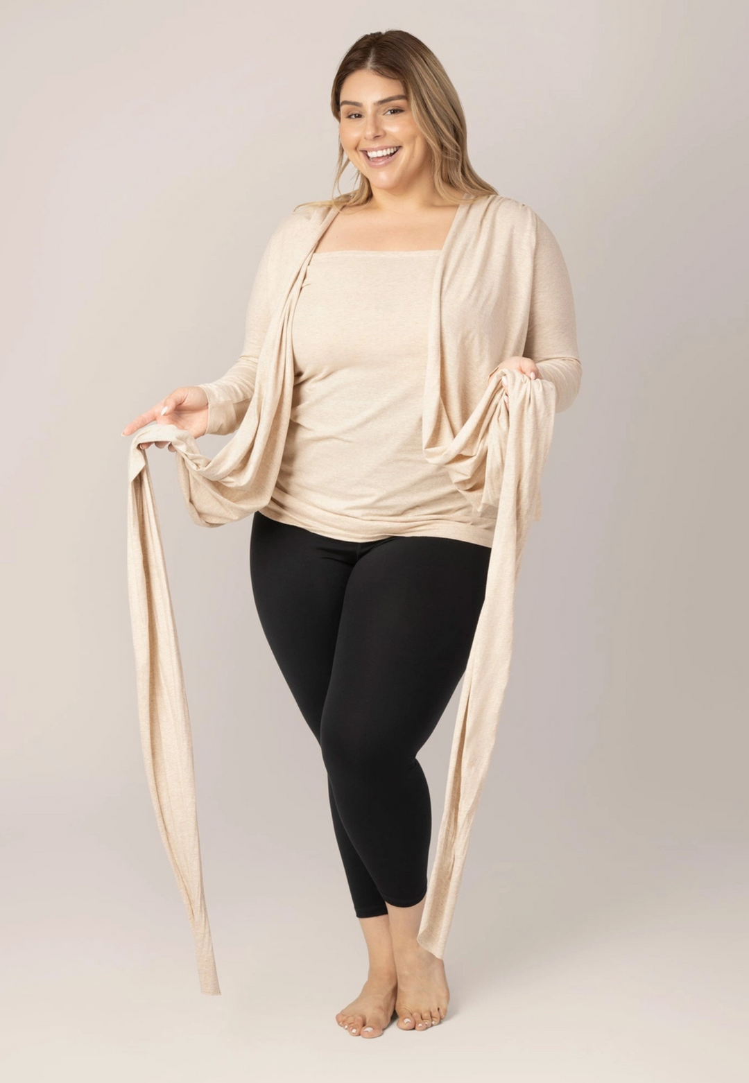 Organic Cotton Skin To Skin Long Sleeve Wrap Top