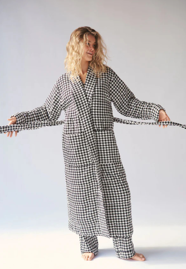 Luxurious Quilted Bamboo Robe by Bambi and Birdie