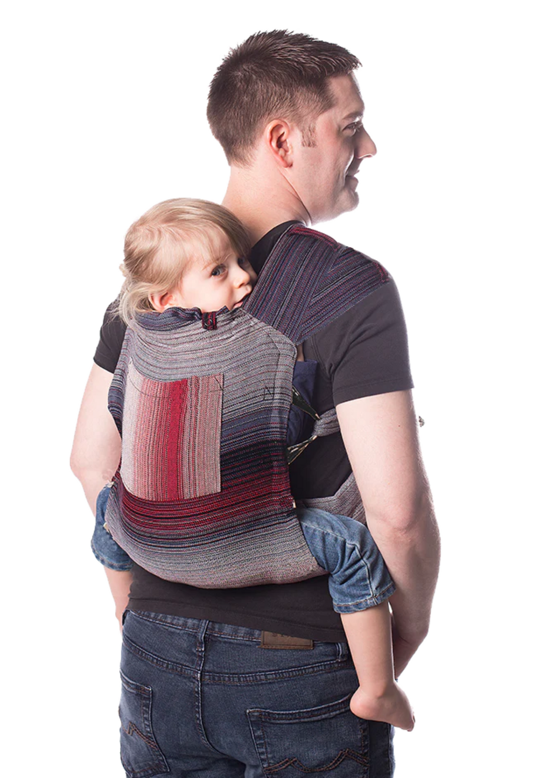 Ella Bella Maternity Mei Tai MAX Adjustable Hybrid Infant Carrier for All Ages by Chimparoo Canada