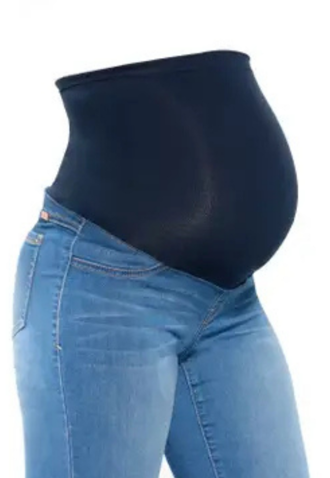 30" Maternity Slim Boot Jean w/ Bellyband in Tobias