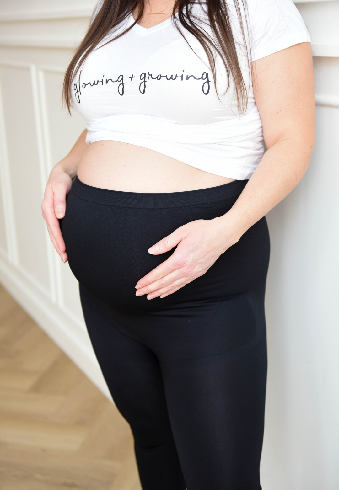 Maternity graphic tee. Pregnancy t-shirts. Maternity clothes. Cute maternity outfits. Pregnancy attire.