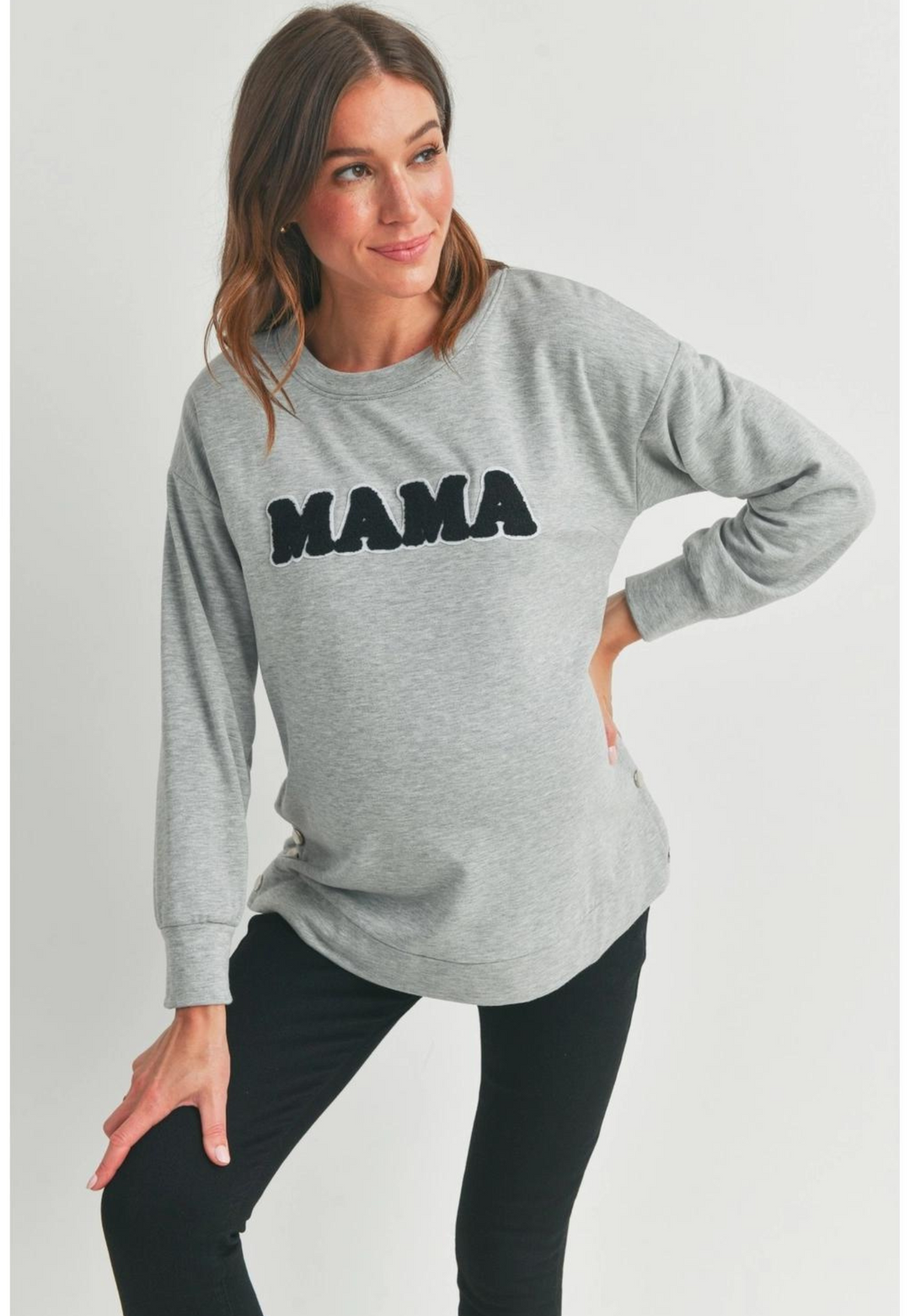 Maternity graphic tee. Pregnancy t-shirts. Maternity clothes. Cute maternity outfits. Pregnancy attire.  Maternity boutique. Maternity shops Canada. Maternity fashion Canada.