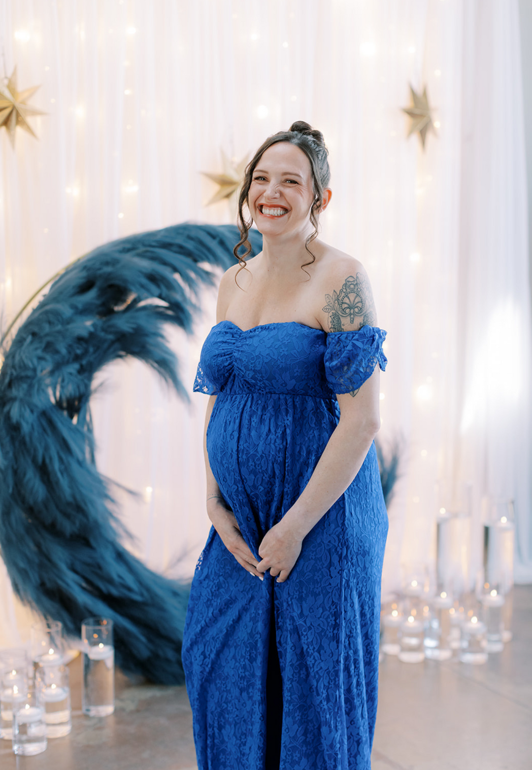 Lindy Maternity Gown