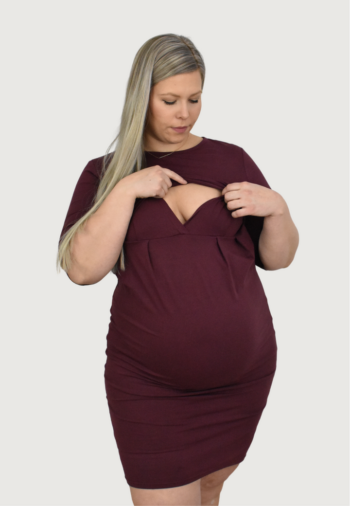 Jackie Maternity & Nursing Dress