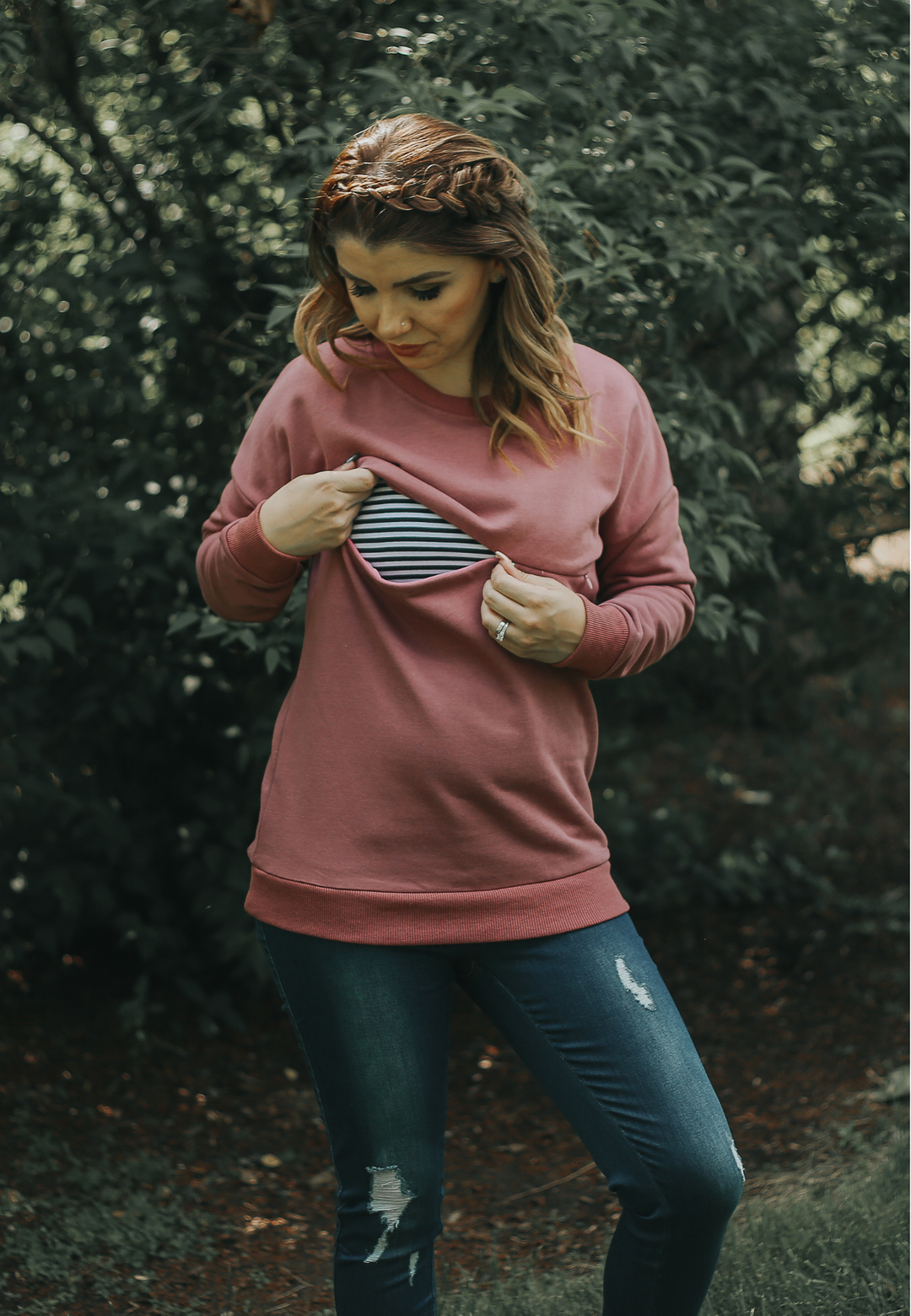 Jo Jo Nursing Jumper-PLUS SIZE