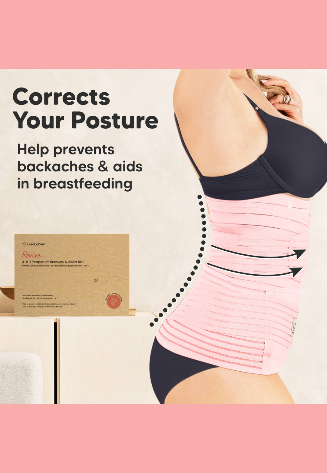 Ella Bella Maternity KeaBabies Revive in Postpartum Belt