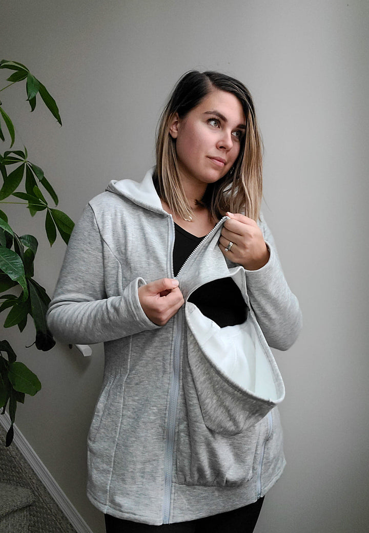 Grey Hoodie. Maternity stores Maternity stores near me Maternity dress clothes Nursing clothes Cute maternity outfits Maternity sweatshirt. Nursing Canada Nursing top